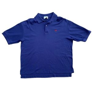 1990s Perlis Crawfish Embroidered Vintage Polo Shirt Large